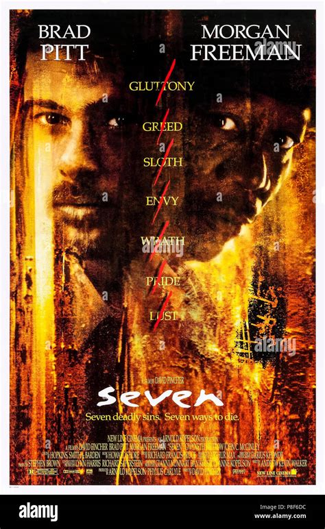 movie seven what was brad pitt's sin.